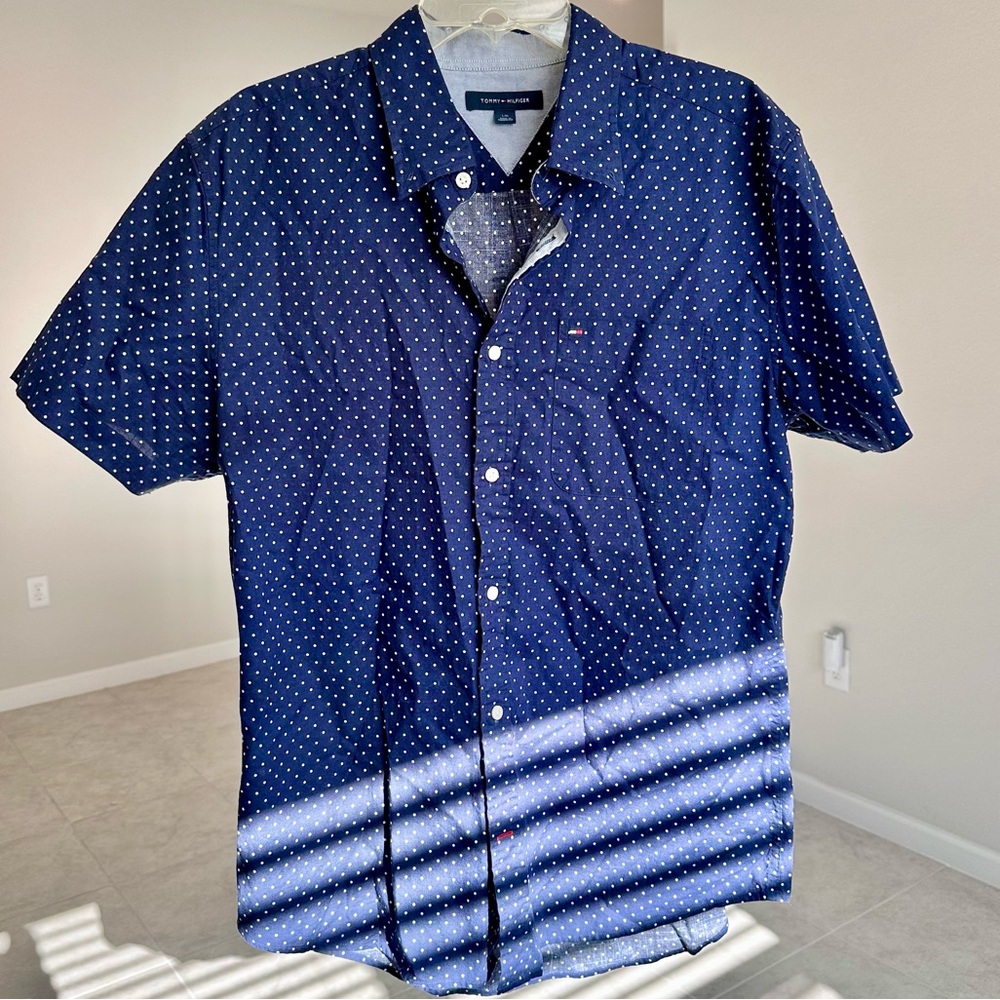 Men’s Tommy Hilfiger Button Down Short Sleeve Shirt